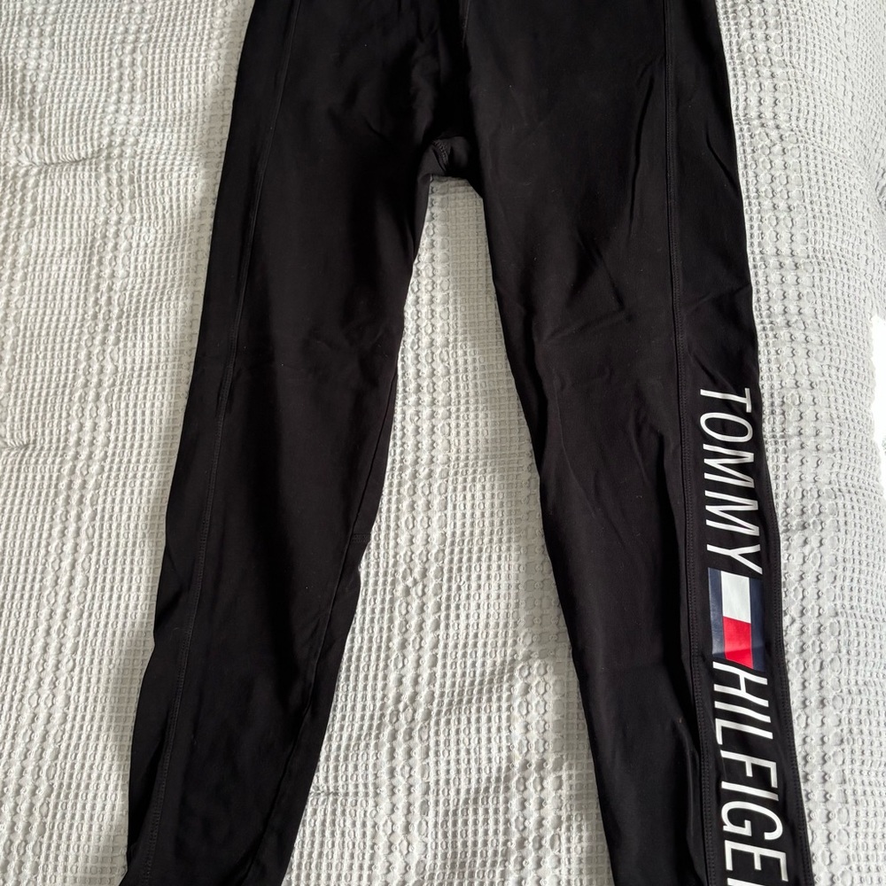 Tommy Hilfiger Black Logo Leggings